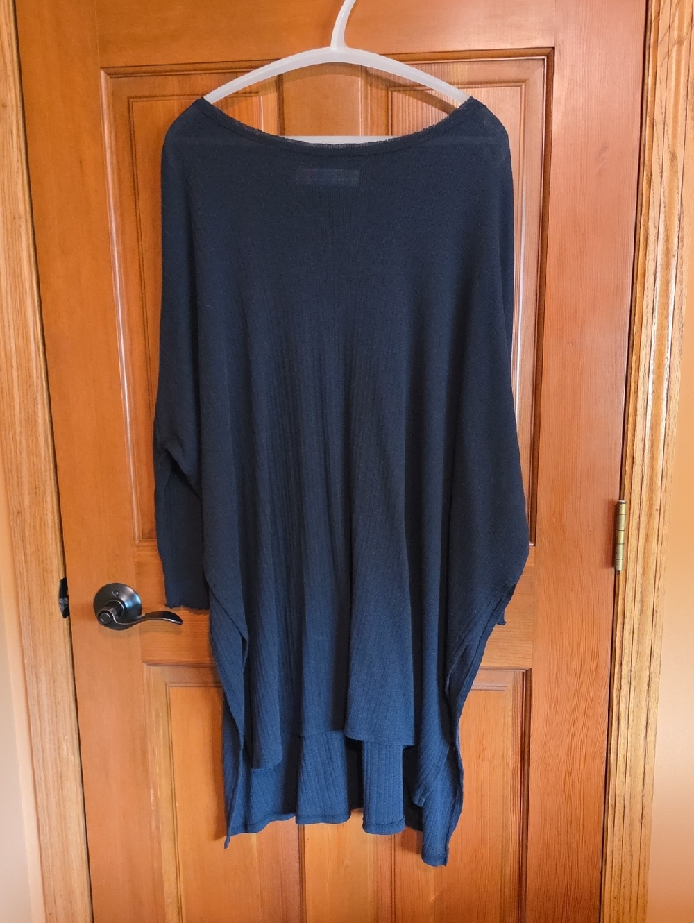 Free People Classic Black Women's Oversized Sweater Tunic